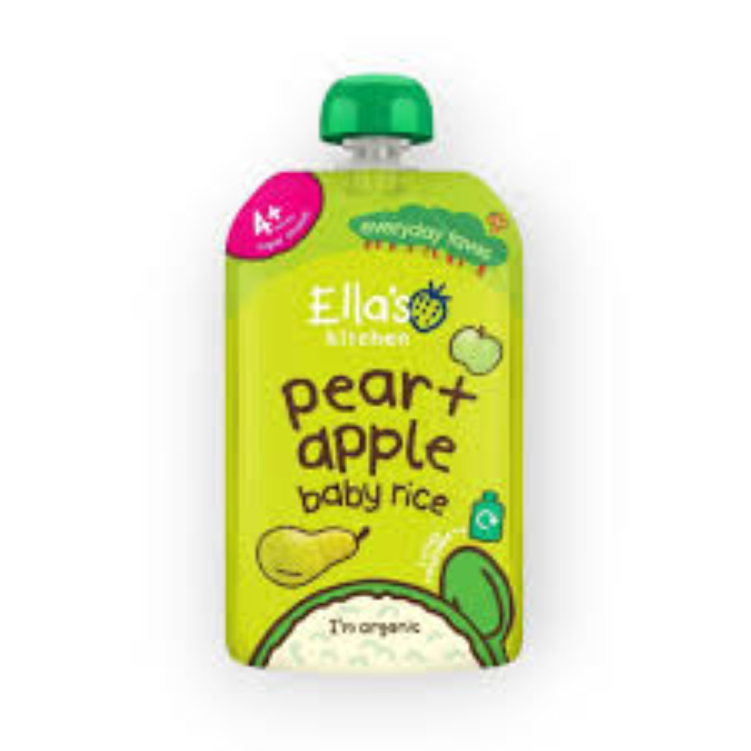 ELLA'S KITCHEN APPLE+BABY RICE 120G